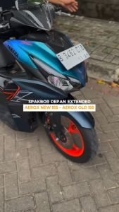 Spakbor Depan Aerox 155 Old & New - Sambungan Spakbor Depan Extended Motorcycle Exie Art