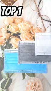 Khẩu Trang y tế Khánh An Kháng Khuẩn chống bụi an toàn sức khỏe 4 lớp dày dặn - Màu Hồng H/50C