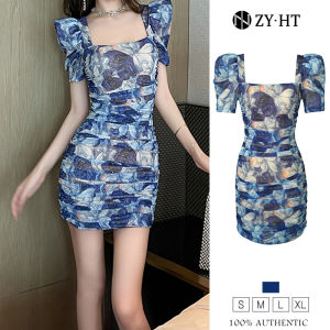 เดรสผู้หญิง ZY.HT EraVogue - เดรสฟิต เดรสฟิตผสม เดรสผ้า เดรสทำงาน เดรสออกงาน เดรสเซ็กซี่ เดรสเกาหลี ด้านเด่น 20390