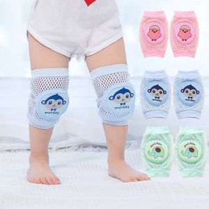 Baby Knee Pads for Crawling Protective Pad for Baby Anti-Slip Breathable 3D Mesh Kneepads for Boy Girl Cartoon Knee Pad