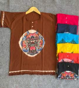 ATASAN PELANGI BARONG BALI | BAJU SANTAI | RAYON PREMIUM