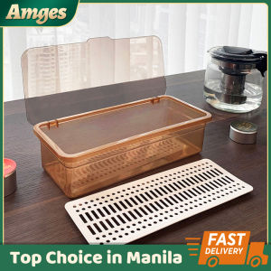 Kitchen Utensils Storage Box With Cover Dust-Proof Tableware Holder Utensils And Chopstick Plastic Storage Box Spoons And Forks Organizer