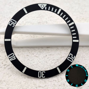 Miếng Đệm Gốm Vát Cạnh Siêu Sáng 38mm X 305mm Dành Cho Vỏ Đồng Hồ Tàu Ngầm 40mm - Phụ Kiện Đồng Hồ Phát Sáng Màu Xanh Lục