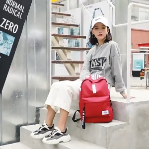 SKM Student Letter Canvas Schoolbag Backpack BG434 Beg Sekolah