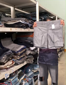 ขาสั้น 17นิ้ว สินค้าขายดี✅ไซส์26-50++ ทรงสวย 2-3วันการฝึกสอน