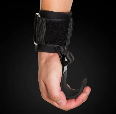 Weightlifting Wrist Support Hook Single Bar Pull up Assisted Training Equipment Non Slip Fitness Deep Squat Heavy Lifting