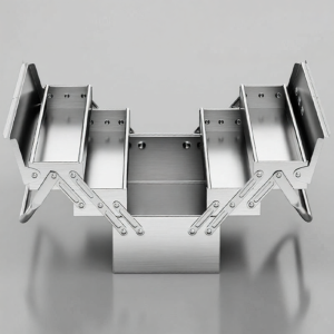 DELIXI Electric | Stainless Steel Three-Layer Foldable Thickened Tool Box