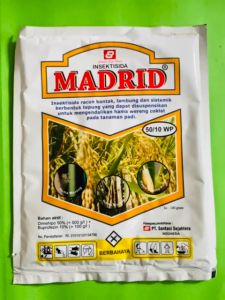 Insektisida MADRID 50/10 WP isi 100 grm dr Santani Sejahtera terbaikk!!