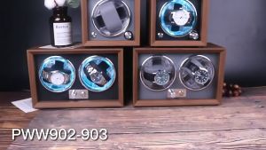 Watch Winder Display Mesin Kotak Box Alat Pemutar Jam Tangan Otomatis