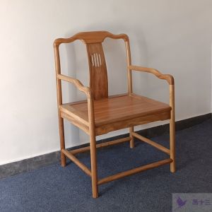 Yan Thirteen Mortise Tenon Wooden Chair Set Three-Piece Set Chinese Style Tea Chairs Imperial Palace Circle Chairs and Hemp Chairs