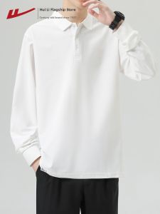 Warrior | Fashion Leisure Simple Long Sleeve T-shirt Polo Shirt