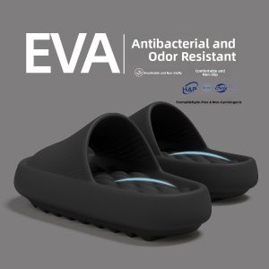 Antibacterial Odor-Resistant Mens Slippers Indoor Outdoor Summer Thick Bottom Anti-Slip EVA Comfortable Casual Slippers