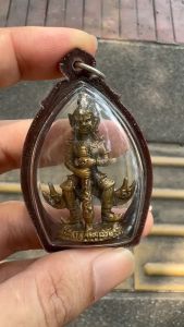 จี้พระท้าวเวสสุวรรณ หลวงปู่แผ้ว ปี2550 เนื้อนวะโลหะ วัดรางหมัน จ.นครปฐม