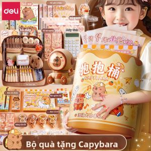 deli | Quà Tặng Tốt Nghiệp Bộ Đồ Học Sinh Cần Thiết Hộp Bút Viết