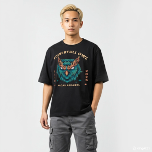 HAQAS STORE T-Shirt Campuran Kapas Kerucut Desain Motif Sangkar Sizing Usap - Hip-Hop