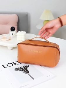 BOSSLU Tas Make Up / Tas Kosmetik Tas Penyimpanan Kapasitas Besar Kualitas Premium