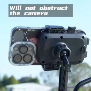 Universal 360° Rotatable Mobile Phone Holder For Motorcycle Bike Cellphone Holder Ebike Absorbing Holder