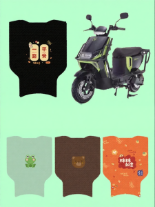 Decorative Footrest Pads For New Standard E-Bikes