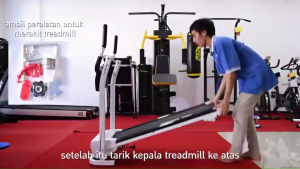BG Sport Treadmill Lipat TYPE M2 Alat Olahraga Lari Running Pad Walking Cardio