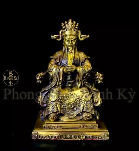 Quảng Tế Long Vương Bồ Tát - Tượng Đồng Thờ Cúng Cao Cấp - Đồ Đồng Mỹ Nghệ