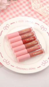 PINKFLASH Matte Lipstik Lembut Tahan Lama Pelembab Pigmentasi Tinggi Moist
