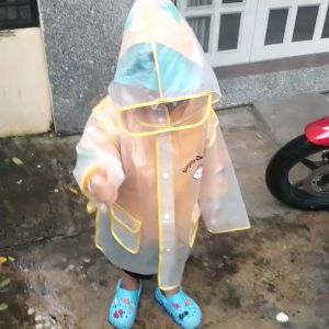 Áo Mưa Cho Bé- Chất Liệu EVA Cao Cấp- Hình Ảnh Siêu Cute- Mẫu Mới