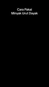 Minyak Urut Tradisional Dayak: Manfaat & Cara Penggunaan