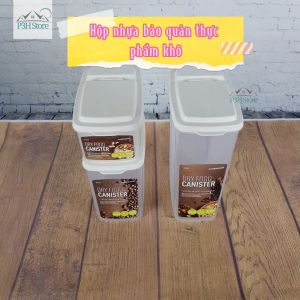 Hộp nhựa bảo quản thực phẩm  đồ khô Lock&Lock P&Q Dry Food Canister  có nhiều dung tích chọn lựa