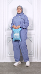 TERBARU JAS HUJAN PAMOR MODEL HOODIE PRIA WANITA DEWASA BAHAN TEBAL PVC 025