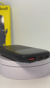 3C CCC Certified BUDI 10000mAH PD 20W+QC3.0 QUICK CHARGE POWER BANK