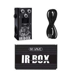 M-VAVE | M VAVE Guitar Pedal Effectr IR BOX (Cabinet Simulator +IR Loader) Highly Restored Various Classic Speaker Box Sound support APP