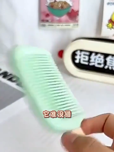 Sisir Rambut Anak Dewasa Bentuk Ice Cream Sisir Grooming Mini Hair Brush Comb Anti Kusut