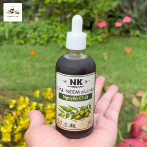 Dầu Neem ( Sầu Đâu ) Nguyên Chất NK Dùng Chăm Sóc Da & Tóc Hỗ Trợ Mụn 100ml