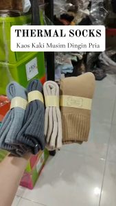 Kaos Kaki Pria Tinggi Panjang Musim Dingin