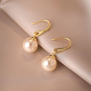 Long Tassel Pearl S925 Sterling Silver Dangling Earrings