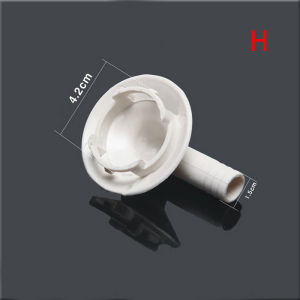 EELHOE | AC External Unit Drain Hose Connector Elbow Fitting Rubber Ring MEDIA KELON GREE Air Conditioner No Leak