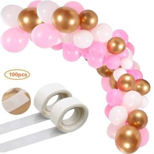 100-1000pcs Double-sided Adhesive Dots Transparent Removable Balloon Adhesive Tape Glue for DIY Wedding Birthday Party Decor