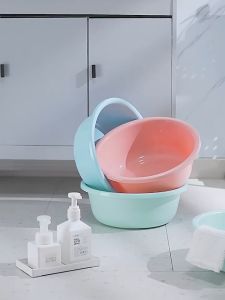 กะละมังพลาสติก กะละมังซักผ้า ทรงกลม Laundry tub ใช้สำหรับซักถุงเท้า ชุดชั้นใน หรือล้างผักผลไม้