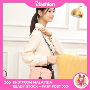 iFASHION 2129 READY STOCK Women Sling Crossbody Shoulder Messenger Mobile Phone Beg Bag Silang Tangan Wanita