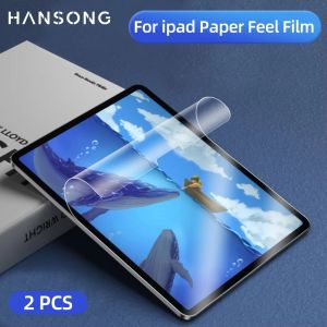 2PCS Paper Feel Screen Protector film for iPad 10th Gen Pro 11in Air 2 3 4 5 iPad 11 12.9 13 7 8 9tn Gen mini 1 2 3 4 5 6 film