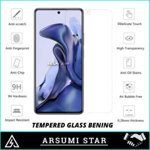 PROMO PAKET MURAH 3 IN 1 TEMPERED GLASS FULL COVER XIAOMI 11T TG ANTI GORES KACA FULL COVER + CAMERA LENS + GARSKIN CARBON 3D