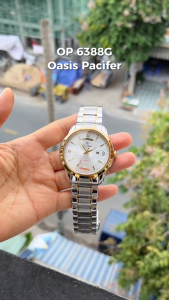 ĐỒNG HỒ NAM ANBSHOP OP 6388G OASIS PACIFIER KÍNH SAPPHIRE DÂY THÉP CHỐNG NƯỚC SIZE 43MM FULLBOX HÃNG