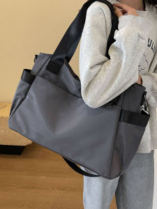 Tianpin Womens Large Commuter Bag 2024 New Simple Versatile Lightweight Wearable Handbag Single Shoulder Crossbody Trendy