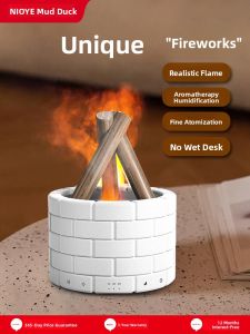 NIOYE | Máy Phun Sương Tinh Dầu Cao Cấp với Không Khí Lò Sưởi