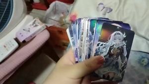 50Pcs/Pack Game Honkai: Star Rail  Card Firefly Double Sided Printing Card LOMO Anime Cards Birthday Gift