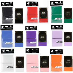 100PCS Matte Standard Size Card Sleeves 66x91mm TCG Trading Cards Protector For Tarot Shield Board Games Magical Cover PKM