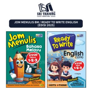 [ST] PIB 2025 : JOM MENULIS BM & READY TO WRITE ENGLISH KSSR YEAR 1.2.3 (BONUS CONTOH PRAKTIS)