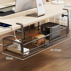 evesigar | Desk Mount No Drilling Wire Organizer