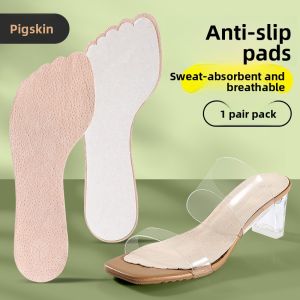 LINGMIAO | Anti-Slip Absorbent Breathable Leather Insoles for Summer High Heel Sandals