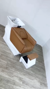 เตียงสระ เตียงสระผม เตียงโมเดิร์น เตียงสระผมร้านเสริมสวย ร้านเสริมสวย แถมฟรีอุปกรณ์ครบเซต เบาะหนานุ่ม รับน้ำหนักได้เยอะ Hair washing bed.Shampoo bed